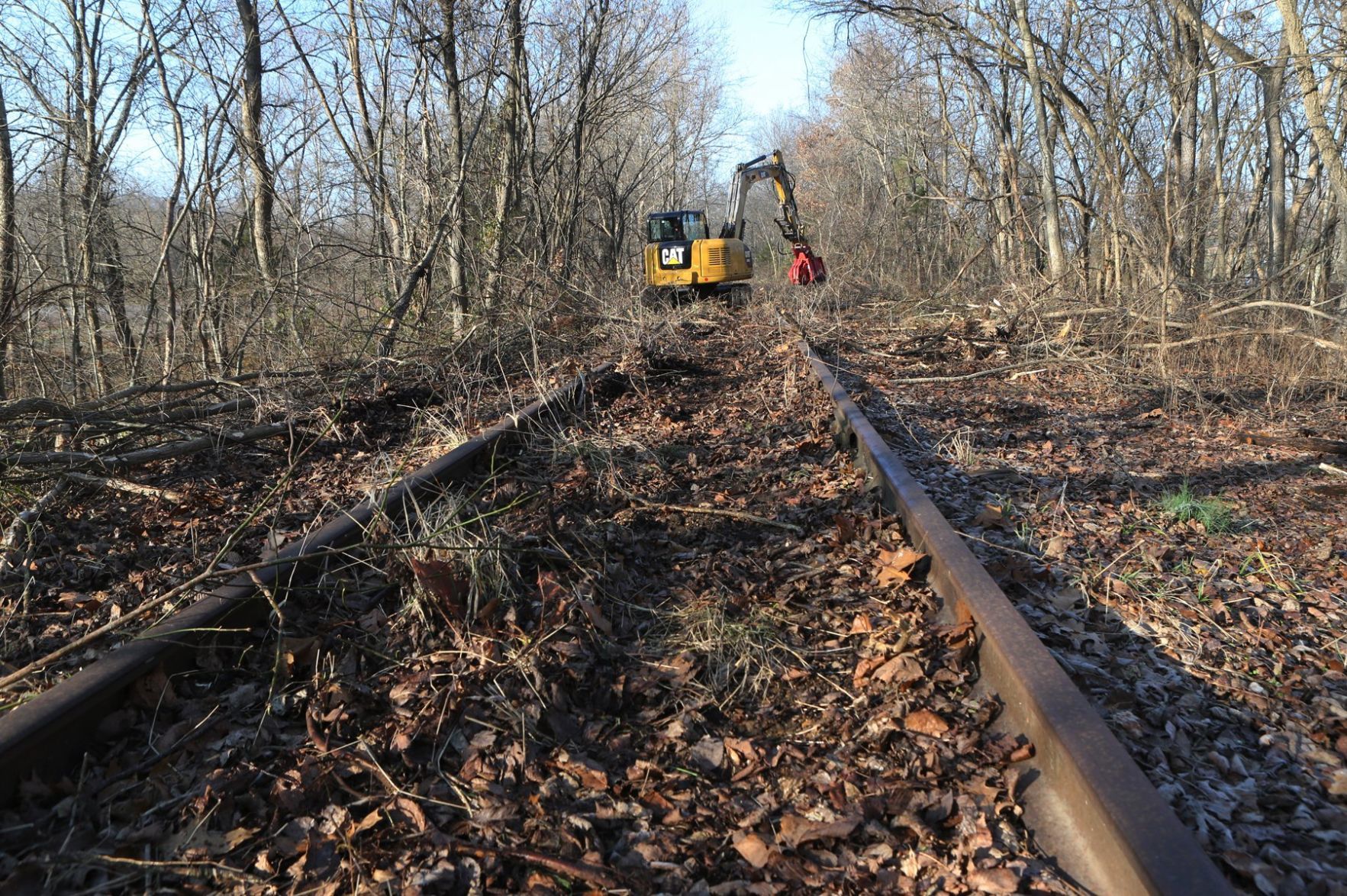 New Rails to Trails project underway in Missouri - Henley track work